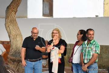 Pregón de La Viña a cargo del alcalde de Telde y actuación del humorista Maestro Florido (Foto Antonio Alí y TA)